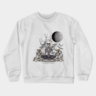 Meditating Skeleton Crewneck Sweatshirt